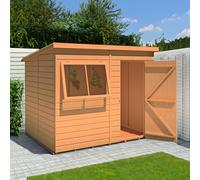 Shire Hampshire 7' 10" x 6' Pent Shed - Premium Dip Treated Shiplap