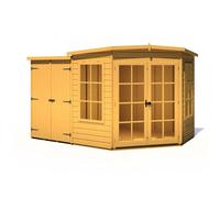 Shire Hampton 7 X 11 Feet With Side Shed - L119 X W205 X H190.3 Cm