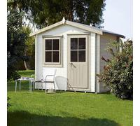 Shire Hartley 8X6 Ft With Single Door & 1 Window Apex Wooden Cabin (H)2290mm X (W)2390mm (Base Included) - Assembly Service Included
