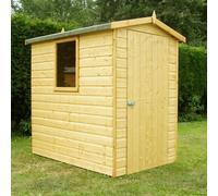 Shire Hi Spec 4' 4" x 6' 2" Apex Shed - Premium Dip Treated Shiplap