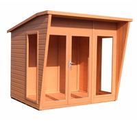 Shire Highclere 8' 1" x 5' 10" Pent Summerhouse - Premium Dip Treated Shiplap