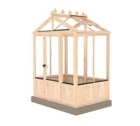 6 x 4 Shire Holkham Wooden Greenhouse