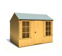 Shire Holt 10 ft x 7 ft T&G Shed, Brown