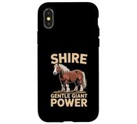 Shire Horse Shire Giant Gentle Power Design Case for iPhone X/XS