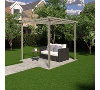 Shire Ivy Pergola Kit 8X8Ft With Notched Posts And Rafters