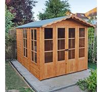 Kensington 7' x 10' Double Door with Large Opening Window Summerhouse