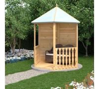Shire Large 8x7 Gazebo Hexagonal Summerhouse