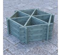 Shire Large Hexagonal Planter - Pressure Treated