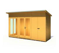 Shire Lela 12x4 Multiroom Summerhouse and Storage Shed