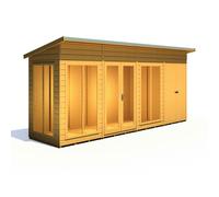 Shire Lela 16x4 Multiroom Summerhouse and Storage Shed