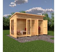 Shire Lela 12x6 Multiroom Summerhouse and Storage Shed