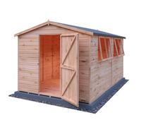 Shire Lewis 12X8 Sd Shiplap Multi-Functional Garden Shed