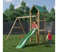 Shire Lucas Climbing Frame with Tower Swings and Slide