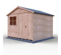 Shire Mammoth 10X10 Dd Shiplap Multi-Functional Garden Shed