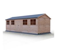 Shire Mammoth 10X25 Dd Shiplap Multi-Functional Garden Shed