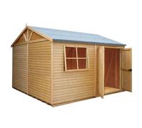 Shire Mammoth 12' 4" x 12' 11" Apex Shed - Premium Coated Shiplap