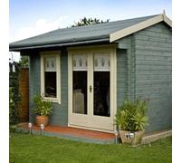Shire Marlborough 28 mm Log Cabin 10 X 12 Feet