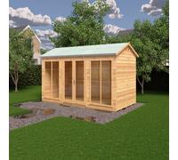 Shire Mayfield Summerhous 12X6Ft With Interchangable Front Panels