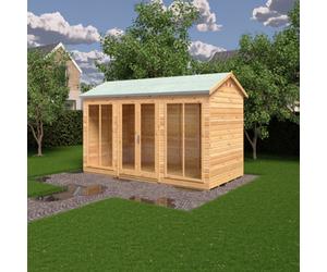 Shire Mayfield Summerhous 12X6Ft With Interchangable Front Panels