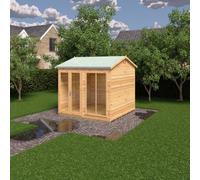 Shire Mayfield Summerhouse 16X6Ft With Interchangable Front Panels