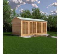 Shire Mayfield Summerhouse 16X8Ft With Interchangable Front Panels