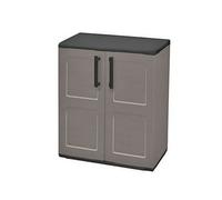 Shire Plastic Storage - Mid Storage Cupboard with Shelves - 700 X 390 X 855