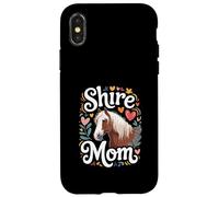 Shire Mom Horse Lover Quote Case for iPhone X/XS