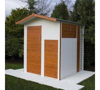 Shire Multi 6' 6" x 7' 7" Pent Garden Store - Premium Dip Treated Shiplap