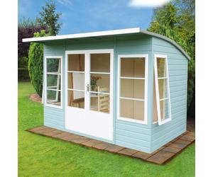 Shire Orchid 10x6G Summerhouse with curved roof