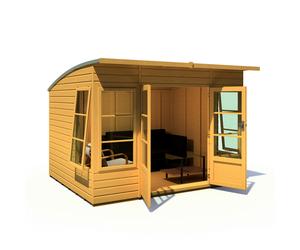 Shire Orchid 10x8G Summerhouse with curved roof