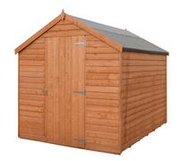 Shire Overlap 8 X 6 Feet Dip Treated Value Range Apex Shed Single Door