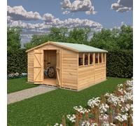 Shire Overlap Double Door 10x10 Economy Storage Shed