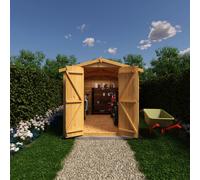 Shire Overlap Double Door No windows 10x6 Storage Shed