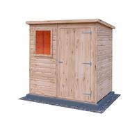 Shire Shiplap Pent Tongue And Groove Garden Shed Workshop Approx 6 X 4 Feet