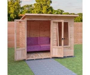 Shire Peony 8x6 Pent Summerhouse