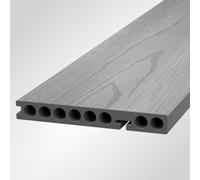 Shire Premium European Composite Decking Edge Board In Grey, 200 X 25 X 4200 Each
