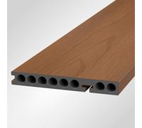 Shire Premium European Composite Decking Edge Board, In Light Brown, 200 X 25 X 4200 Each