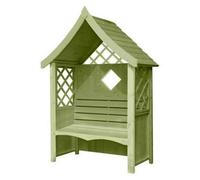 Shire Garden Arbour Seat - Rose - Brown