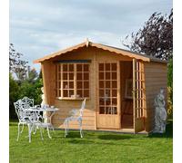 Sandringham 10' x 6' Double Door with Fixed Window Summerhouse