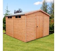 Shire Security Apex Handmade Garden Shed Approx 10 X 10 Feet