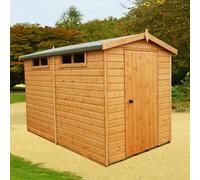 Shire Security Apex Handmade Garden Shed Approx 10 X 6 Feet