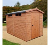 Shire Security Apex Handmade Garden Shed Approx 10 X 8 Feet