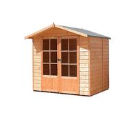 Shire Shiplap Summerhouse Lumley 7 x 5 - Delivered Honey