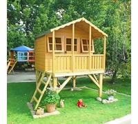 Shire Stork 5' 10" x 5' 11" Apex Children's Playhouse - Premium Dip Treated Shiplap
