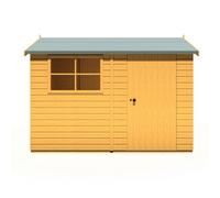 Shire Suffolk 10X8 Sd Shiplap Style C Multi-Functional Garden Shed