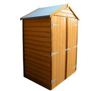 Shire Tool Store 4 X 3 Double Door Garden Shed - Dip Treated Approx 4 X 3 Feet