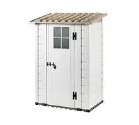 Shire Tuscany EVO 100 PVC Shed Building with Single Door - Delivered Rot