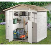 Shire Tuscany Evo Premium Plastic Shed Double Door With Heavy Duty Floor