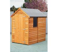 Shire Value Overlap 6 x 4 Shed with Window - Installed