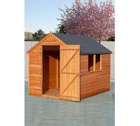 Shire Value Overlap 8 x 6 Shed with Window - Installed